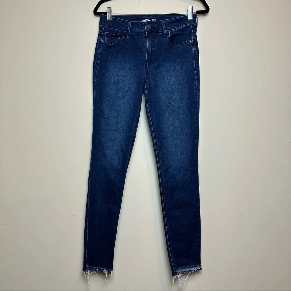 OLD NAVY Super Skinny Rockstar Raw Hem Tall Jeans